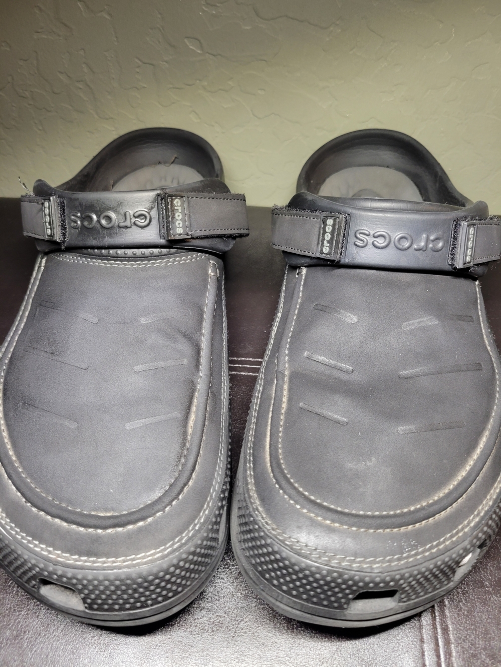 Crocs Men's Yukon Vista II Clogs Black, Size 15